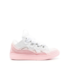 Lanvin Curb Sneakers In Pink/white