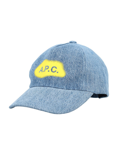 A.p.c. Logo In Blue