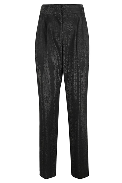 Iro Marona High-waist Straight Trousers In Black