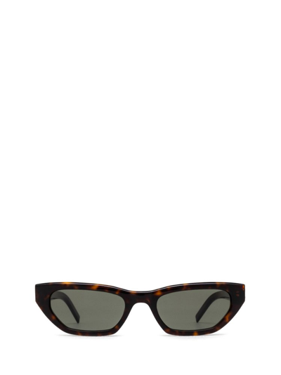 Saint Laurent Eyewear Cat In Multi