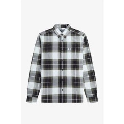 Fred Perry Extra Large Light Ice Tartan Shirt