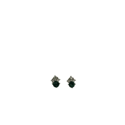 Sixton Vintage Style Green Stud Earrings From