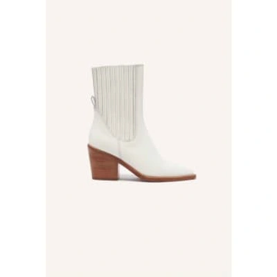 Ba&sh Chervey 80mm Pointed-toe Boots In White
