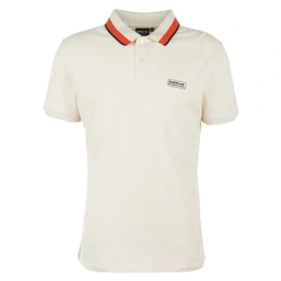Barbour International Re-amp Polo Shirt White