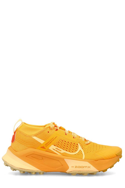 Nike Zoomx Zegama Trail W Trainers In Yellow