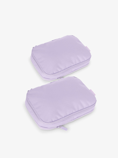 Calpak Small Compression Packing Cubes In Orchid