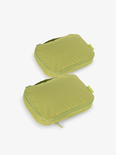 Calpak Small Compression Packing Cubes In Palm
