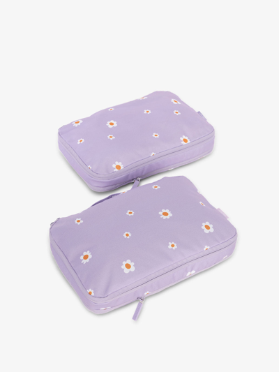 Calpak Medium Compression Packing Cubes In Orchid Fields