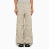 BALENCIAGA CONVERTIBLE CARGO TROUSERS BEIGE