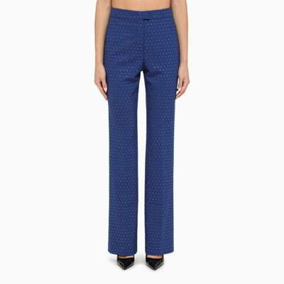 THE ANDAMANE ELECTRIC BLUE REGULAR TROUSERS
