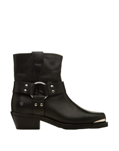 Anine Bing Mid Ryder Boots In Black