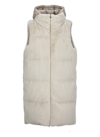 Herno Faux Fur Vest In White