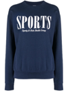 SPORTY AND RICH SPORTY & RICH SPORTS COTTON SWEATSHIRT