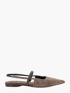 Brunello Cucinelli Ballerinas In Brown