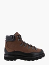 Moncler Men's Peka Trek Lace Up Hiking Boots In Brown