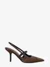 Brunello Cucinelli Slingback In Brown