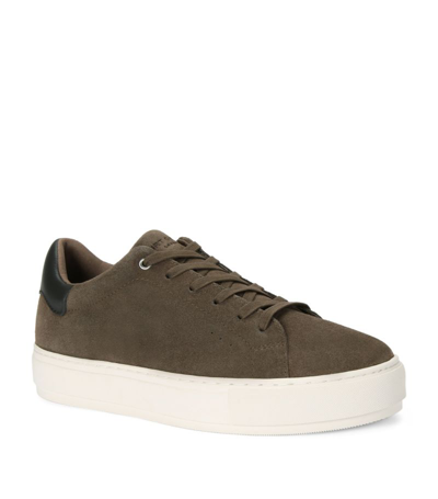 Kurt Geiger Suede Laney2 Trainers In Taupe