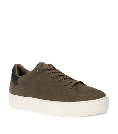 Kurt Geiger Suede Laney2 Sneakers In Taupe