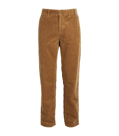 Norse Projects Corduroy Aros Trousers In Utility Khaki