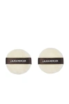 LAURA MERCIER MEDIUM VELOUR PUFF 2 PACK