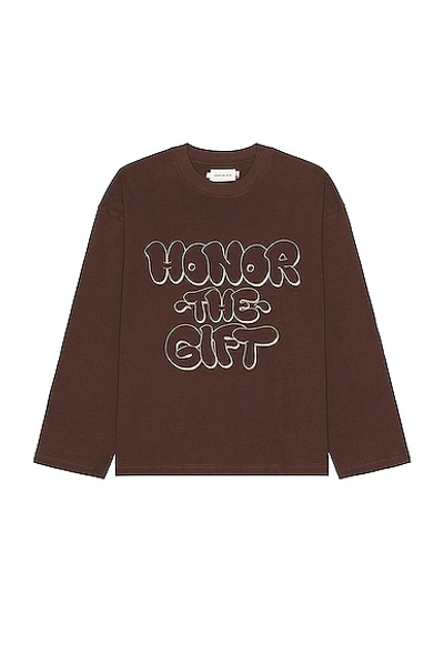Honor The Gift Shirtkleider In Brown