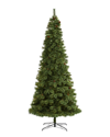 Nearly Natural 10ft White Mountain Pine Artificial Christmas Tree With 1875 Bendable Branches In Green