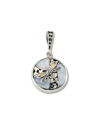 Samuel B. Samuel B 18k & Silver Pearl Dragonfly Pendant
