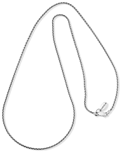 Samuel B. Samuel B Silver Wheat Chain Necklace