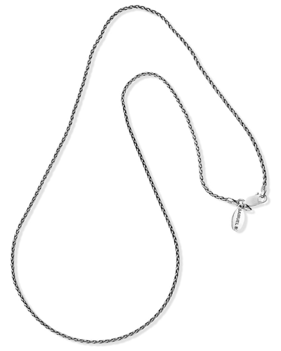 Samuel B. Samuel B Silver Wheat Chain Necklace