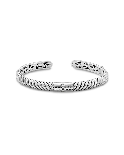 Samuel B. Samuel B Silver Twisted Cable Bangle Bracelet