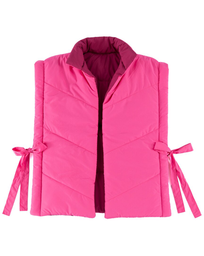 Shiraleah Petra Reversible Vest In Pink