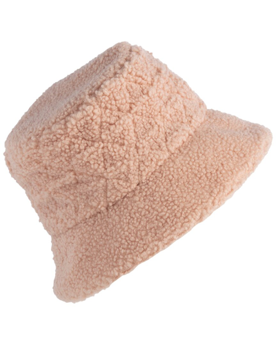 Shiraleah Jude Sherpa Bucket Hat In Pink