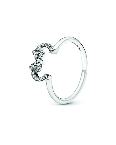 Pandora X Disney Silver Cz Minnie Ring