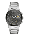 Bulova Men's Chronograph Modern Millennia Stainless Steel Bracelet Watch 41mm
