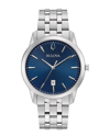 Bulova Men's Sutton Stainless Steel Bracelet Watch 40mm In Metallic