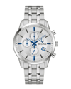 Bulova Men's Chronograph Classic Sutton Stainless Steel Bracelet Watch 41mm