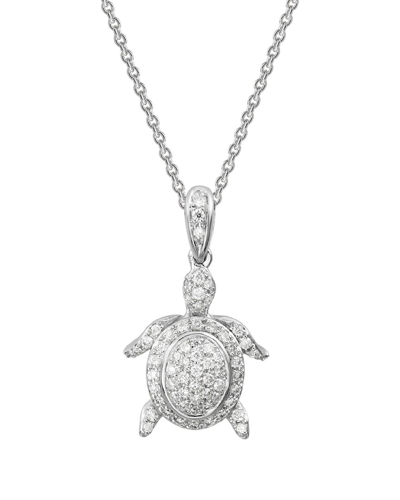 Diamond Select Cuts 14k 0.19 Ct. Tw. Diamond Pendant Necklace