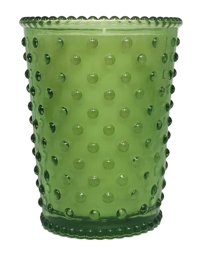 Simpatico Green Tea & Cucumber Hobnail Glass Candle