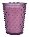 Simpatico Lilac Hobnail Glass Candle In Purple