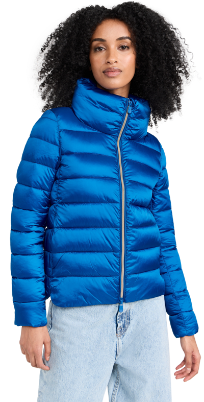 Save The Duck Elsie Padded Jacket In Blue