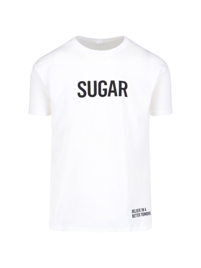 Sugar Please" T-shirt In White