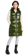 Save The Duck Iria Vest In Pine Green