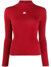 COURRÈGES RIBBED KNIT