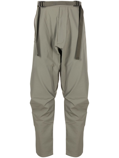 Acronym Schoeller Dryskin Drawcord Trousers - Men's - Polyamide/elastane In Green