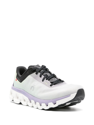 On Running Cloudflow 4 Lace-up Sneakers In Grey