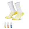 Nike Unisex Nocta Crew Socks (3 Pairs) In Multicolor