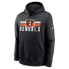 Nike Cincinnati Bengals Club Men's  Men's Nfl Pullover Hoodie In Black