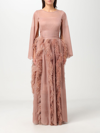 Antonino Valenti Iside Long Dress In Pink