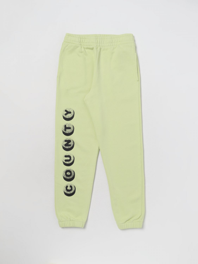 Marcelo Burlon County Of Milan Babies' Hose Marcelo Burlon Kinder Farbe Gelb In Yellow