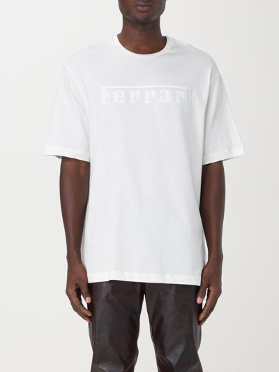 Ferrari T-shirt  Herren Farbe Weiss In White